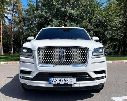 Белый Линкольн Навигатор, объемом двигателя 3.5 л и пробегом 85 тыс. км за 49900 $, фото 1 на Automoto.ua
