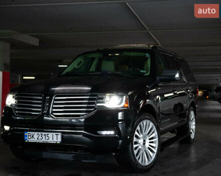 Черный Линкольн Навигатор, объемом двигателя 3.5 л и пробегом 153 тыс. км за 25600 $, фото 2 на Automoto.ua