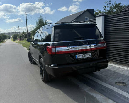 Черный Линкольн Навигатор, объемом двигателя 3.5 л и пробегом 73 тыс. км за 47500 $, фото 7 на Automoto.ua