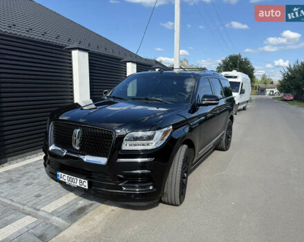 Черный Линкольн Навигатор, объемом двигателя 3.5 л и пробегом 73 тыс. км за 47500 $, фото 4 на Automoto.ua