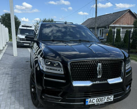 Черный Линкольн Навигатор, объемом двигателя 3.5 л и пробегом 73 тыс. км за 47500 $, фото 2 на Automoto.ua