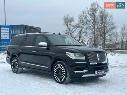 Черный Линкольн Навигатор, объемом двигателя 3.5 л и пробегом 128 тыс. км за 54999 $, фото 1 на Automoto.ua