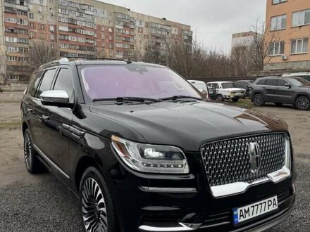 Черный Линкольн Навигатор, объемом двигателя 3.5 л и пробегом 145 тыс. км за 55000 $, фото 1 на Automoto.ua