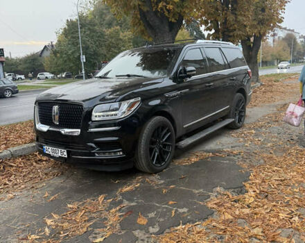 Черный Линкольн Навигатор, объемом двигателя 3.5 л и пробегом 73 тыс. км за 47500 $, фото 1 на Automoto.ua