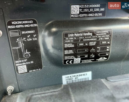 Червоний Лінде H 18D, об'ємом двигуна 0 л та пробігом 1 тис. км за 21813 $, фото 10 на Automoto.ua