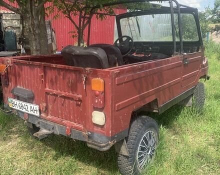 Червоний ЛуАЗ 969 Волинь, об'ємом двигуна 1.2 л та пробігом 123 тис. км за 1074 $, фото 3 на Automoto.ua