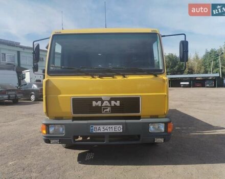 Жовтий МАН 10.163, об'ємом двигуна 4.58 л та пробігом 730 тис. км за 29802 $, фото 1 на Automoto.ua