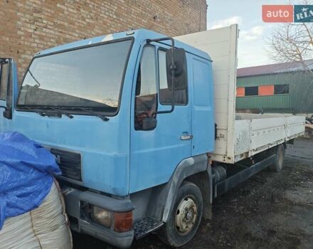 Синий МАН 10.224, объемом двигателя 6.87 л и пробегом 430 тыс. км за 8600 $, фото 1 на Automoto.ua