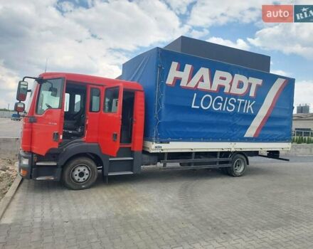 Красный МАН 12.180, объемом двигателя 4.58 л и пробегом 423 тыс. км за 27000 $, фото 3 на Automoto.ua