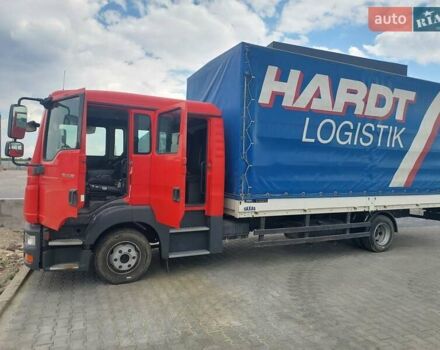 Красный МАН 12.180, объемом двигателя 4.58 л и пробегом 423 тыс. км за 27000 $, фото 2 на Automoto.ua