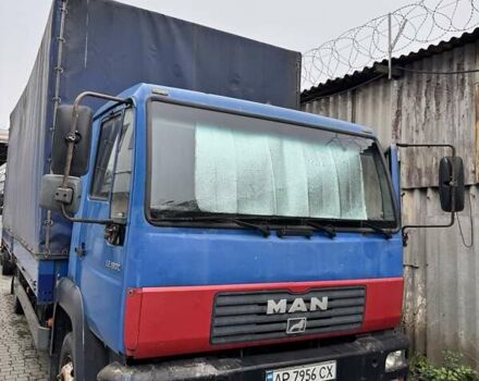 Синий МАН 12.180, объемом двигателя 4.58 л и пробегом 510 тыс. км за 12900 $, фото 1 на Automoto.ua