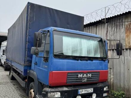 Синий МАН 12.180, объемом двигателя 4.58 л и пробегом 510 тыс. км за 12900 $, фото 1 на Automoto.ua