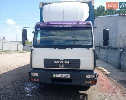 Білий МАН 12.220, об'ємом двигуна 6.9 л та пробігом 750 тис. км за 13900 $, фото 2 на Automoto.ua