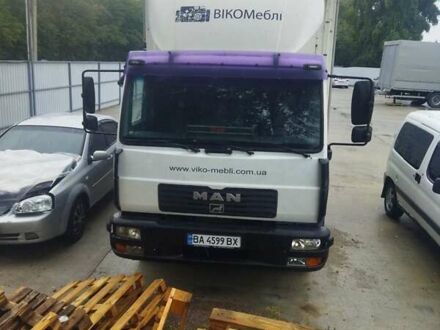 Белый МАН 12.220, объемом двигателя 6.87 л и пробегом 54 тыс. км за 16000 $, фото 1 на Automoto.ua