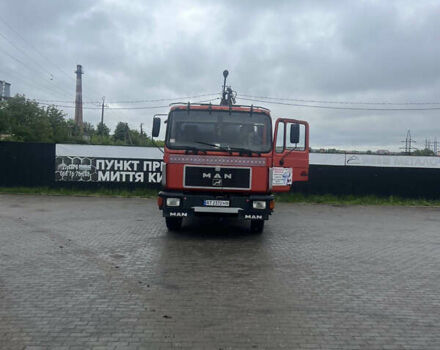 Красный МАН 12.163, объемом двигателя 6 л и пробегом 480 тыс. км за 15500 $, фото 5 на Automoto.ua