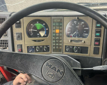 Красный МАН 12.163, объемом двигателя 6 л и пробегом 480 тыс. км за 15500 $, фото 8 на Automoto.ua