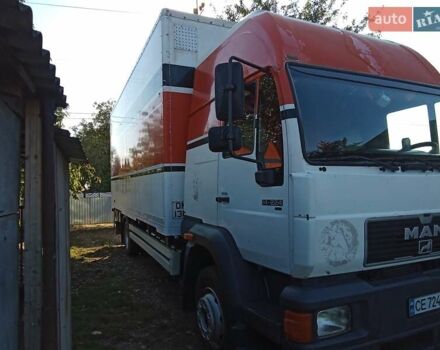 Белый МАН 14.224, объемом двигателя 6.87 л и пробегом 440 тыс. км за 14600 $, фото 4 на Automoto.ua