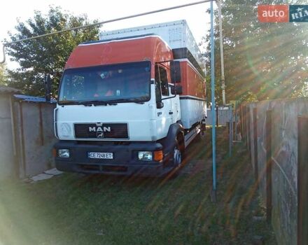 Белый МАН 14.224, объемом двигателя 6.87 л и пробегом 440 тыс. км за 14600 $, фото 1 на Automoto.ua