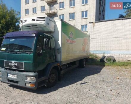 Зеленый МАН 14.224, объемом двигателя 6.87 л и пробегом 113 тыс. км за 18500 $, фото 5 на Automoto.ua