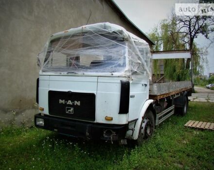 Белый МАН 18.220, объемом двигателя 6.9 л и пробегом 490 тыс. км за 4500 $, фото 3 на Automoto.ua