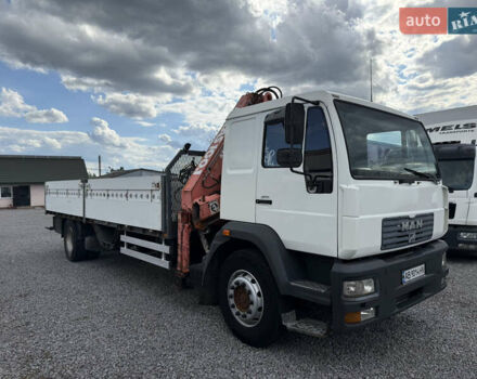 Белый МАН 18.224, объемом двигателя 6.9 л и пробегом 434 тыс. км за 25700 $, фото 1 на Automoto.ua