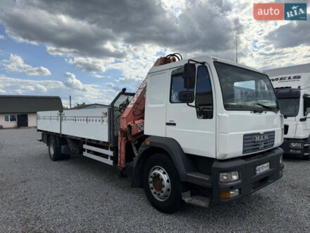 Белый МАН 18.224, объемом двигателя 6.9 л и пробегом 434 тыс. км за 25700 $, фото 1 на Automoto.ua