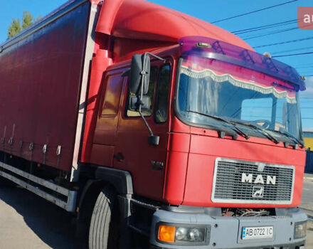 Красный МАН 18.224, объемом двигателя 6.9 л и пробегом 280 тыс. км за 13800 $, фото 3 на Automoto.ua