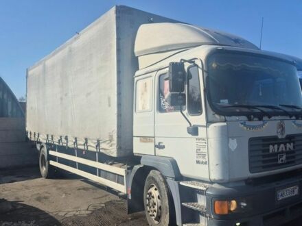 Серый МАН 18.224, объемом двигателя 6.9 л и пробегом 760 тыс. км за 13700 $, фото 1 на Automoto.ua