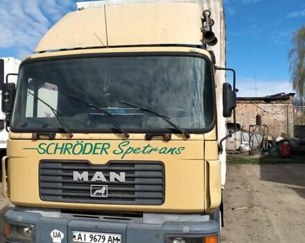 Желтый МАН 18.403, объемом двигателя 11.97 л и пробегом 250 тыс. км за 8499 $, фото 2 на Automoto.ua