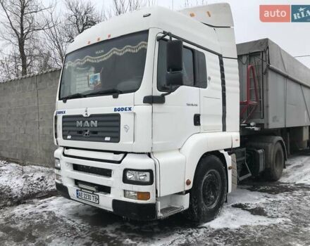 Белый МАН 18.410, объемом двигателя 11.97 л и пробегом 400 тыс. км за 29000 $, фото 5 на Automoto.ua