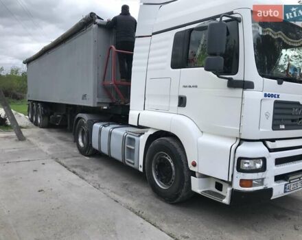Белый МАН 18.410, объемом двигателя 11.97 л и пробегом 400 тыс. км за 29000 $, фото 1 на Automoto.ua