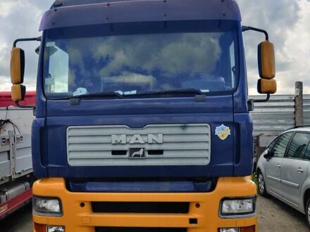 Синий МАН 18.410, объемом двигателя 11.9 л и пробегом 1000 тыс. км за 8000 $, фото 1 на Automoto.ua