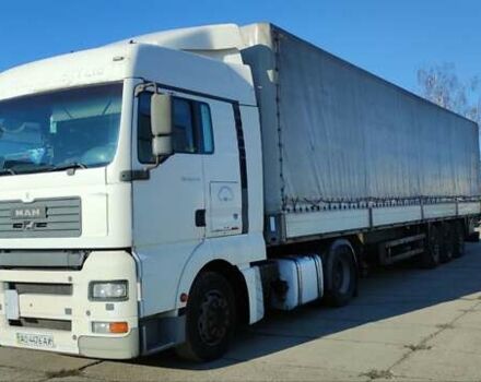 Белый МАН 18.440, объемом двигателя 10.5 л и пробегом 386 тыс. км за 8500 $, фото 2 на Automoto.ua