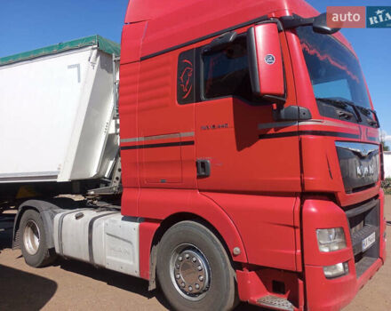Красный МАН 18.440, объемом двигателя 12.4 л и пробегом 900 тыс. км за 19600 $, фото 1 на Automoto.ua