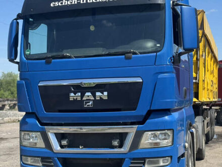 Синий МАН 18.440, объемом двигателя 12.4 л и пробегом 900 тыс. км за 12500 $, фото 1 на Automoto.ua