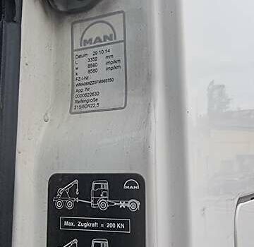 Білий МАН 18.480, об'ємом двигуна 12.4 л та пробігом 1 тис. км за 16500 $, фото 7 на Automoto.ua