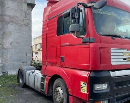 Красный МАН 18.480, объемом двигателя 12.8 л и пробегом 1000 тыс. км за 8000 $, фото 1 на Automoto.ua