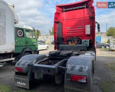 Красный МАН 18.480, объемом двигателя 12.8 л и пробегом 1000 тыс. км за 8000 $, фото 4 на Automoto.ua