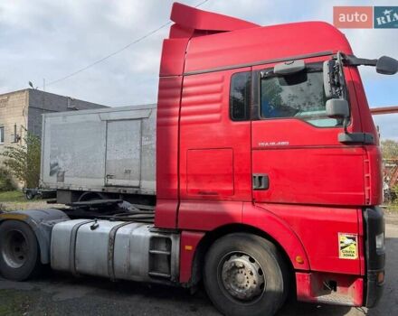 Красный МАН 18.480, объемом двигателя 12.8 л и пробегом 1000 тыс. км за 8000 $, фото 3 на Automoto.ua