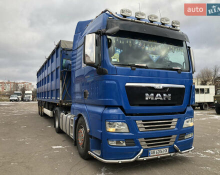 Синий МАН 18.480, объемом двигателя 12.42 л и пробегом 3 тыс. км за 45000 $, фото 2 на Automoto.ua
