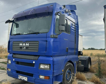 Синий МАН 18.480, объемом двигателя 12.82 л и пробегом 889 тыс. км за 8500 $, фото 2 на Automoto.ua