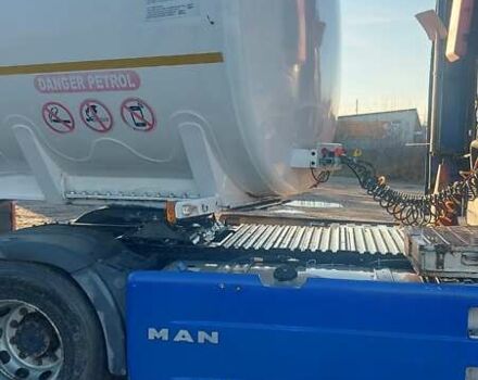 Синий МАН 18.480, объемом двигателя 12.4 л и пробегом 820 тыс. км за 50000 $, фото 4 на Automoto.ua