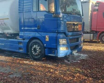 Синий МАН 18.480, объемом двигателя 12.4 л и пробегом 820 тыс. км за 50000 $, фото 1 на Automoto.ua