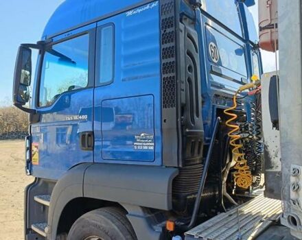 Синий МАН 18.480, объемом двигателя 12 л и пробегом 650 тыс. км за 15000 $, фото 3 на Automoto.ua