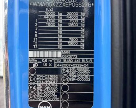 Синий МАН 18.480, объемом двигателя 12.42 л и пробегом 845 тыс. км за 19000 $, фото 28 на Automoto.ua