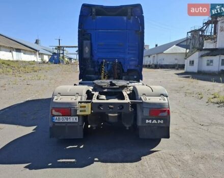 Синий МАН 18.480, объемом двигателя 12.42 л и пробегом 839 тыс. км за 17400 $, фото 4 на Automoto.ua