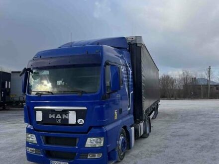 Синий МАН 18.480, объемом двигателя 12.5 л и пробегом 1 тыс. км за 13500 $, фото 1 на Automoto.ua