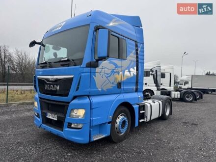 Синий МАН 18.480, объемом двигателя 12.42 л и пробегом 845 тыс. км за 19000 $, фото 1 на Automoto.ua