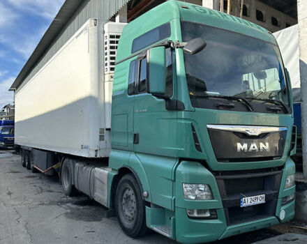 Зеленый МАН 18.480, объемом двигателя 12.42 л и пробегом 990 тыс. км за 17000 $, фото 1 на Automoto.ua