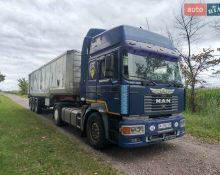 Синій МАН 19.414, об'ємом двигуна 12 л та пробігом 800 тис. км за 16000 $, фото 1 на Automoto.ua